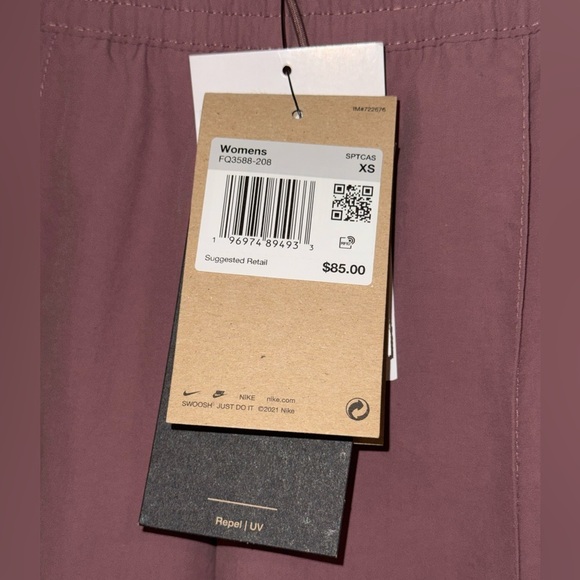 Nike Pink Track Pants with High-Rise Waist - Picture 10 of 16